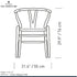 【特典付】Yチェア CH24 ビーチ材 ソープ仕上げ ナチュラルペーパーコード シート高45cm CARL HANSEN & SON カール ハンセン&サン 当店オリジナルアクアクリーンクッションサービス